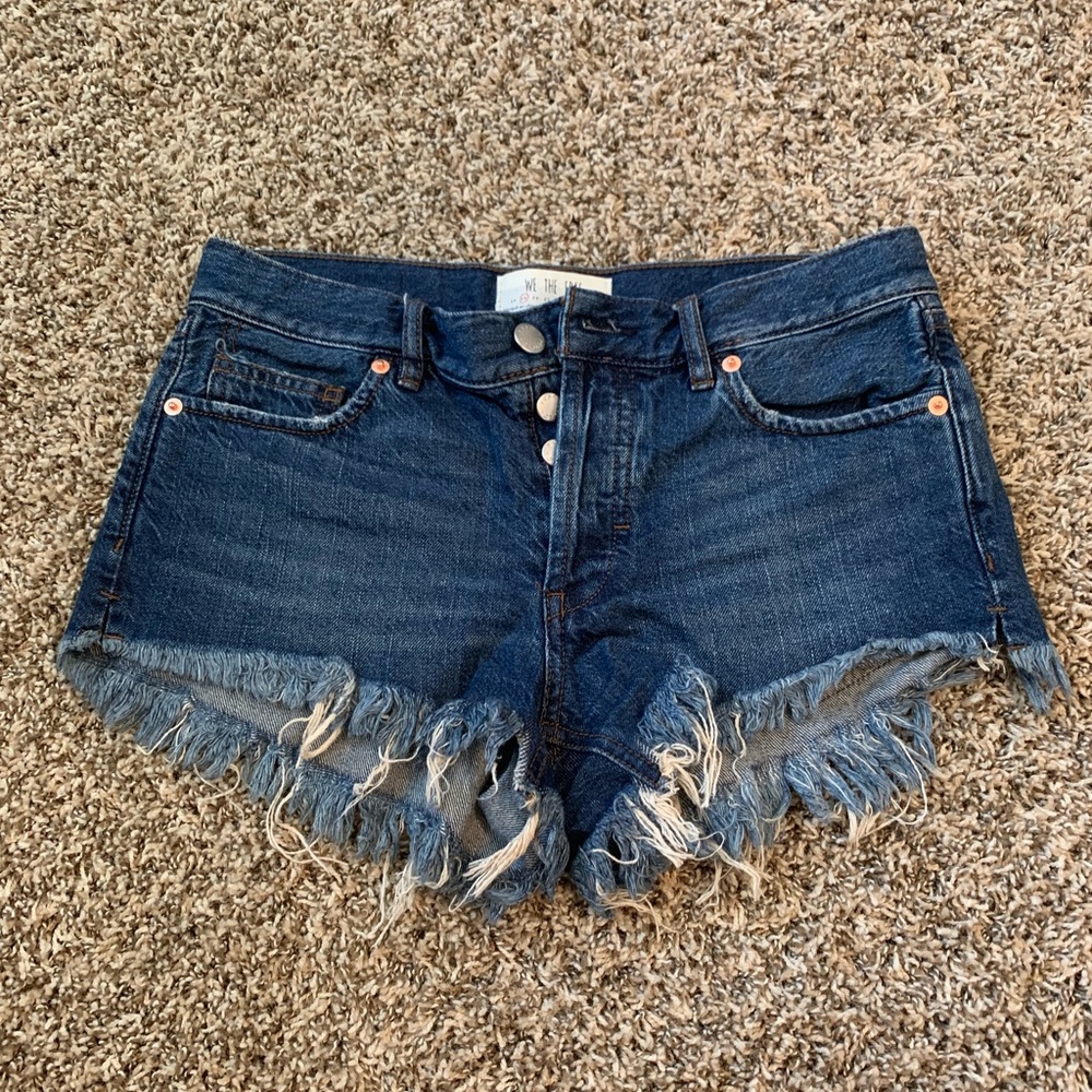 Free People Denim Shorts